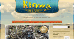Desktop Screenshot of kiowahunting.com